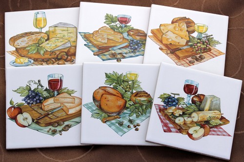 Kitchen tiles set 10x10 - , with