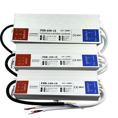 60w 200w dc12v - dc12v, ip67