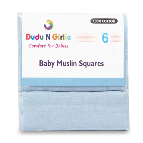Baby muslin squares cloth - 6,
