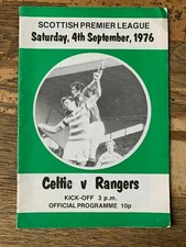 CELTIC HOME programmes 1960s