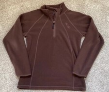 MARK TODD ladies brown fleece
