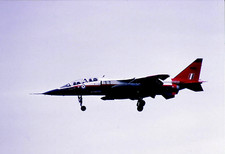 Original colour slide Jaguar T.2 XX830 of RAE Royal Air Force