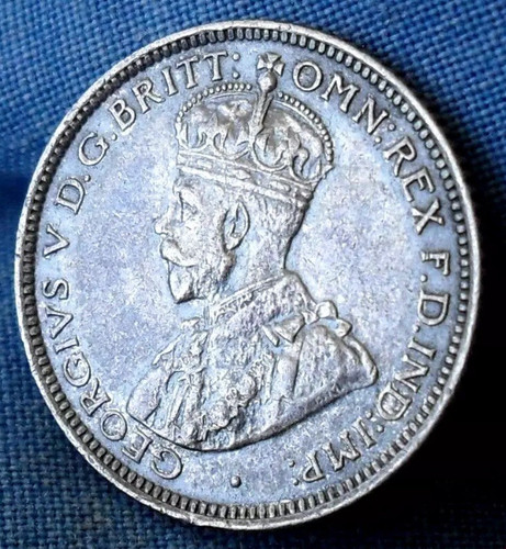 Australia 1921 sixpence - australia,