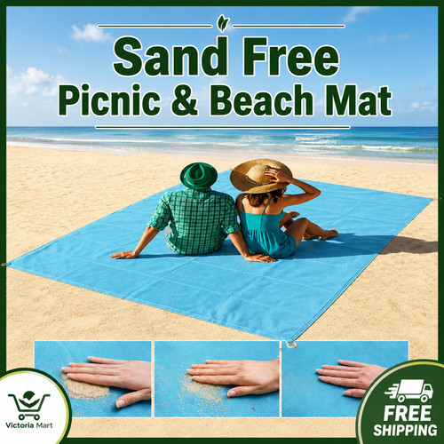 Sand free beach mat waterproof - free,