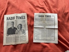 Radio Times Old Bundle 1947 1952 Original Newspapers Magazine 