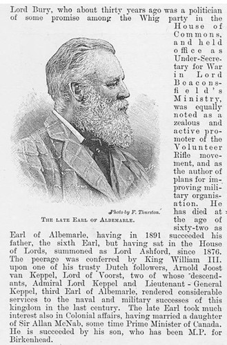 Earl albemarle william - of,