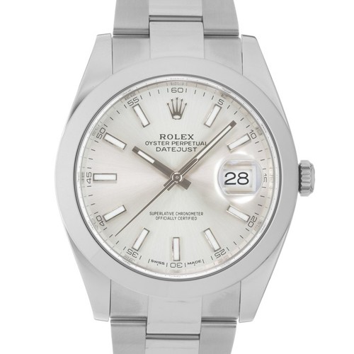 Rolex datejust silver - datejust, 41