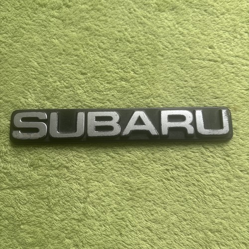 Vintage subaru car badge - vintage,