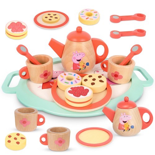 Peppa pig wooden - peppa, tea