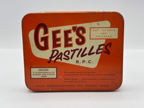Old advertising tin gee s - tin,, gee’s