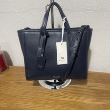 Genuine Radley Harlyn Mews Ink Blue Textured Leather Multiway Bag BNWT RRP £219