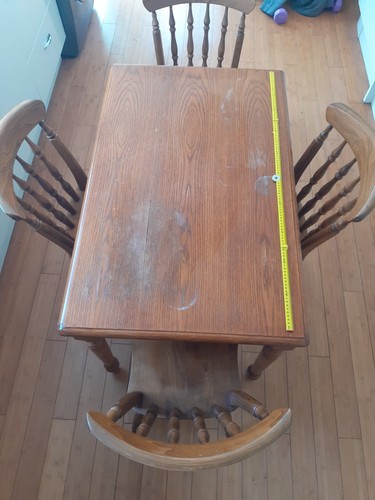 Table and chairs - 4,