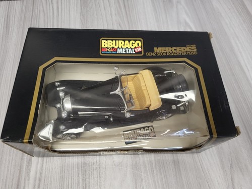 Burago black mercedes benz - mercedes,