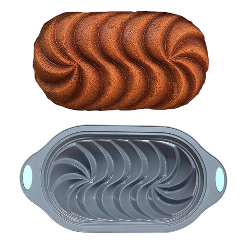 Silicone loaf tin non - silicone,