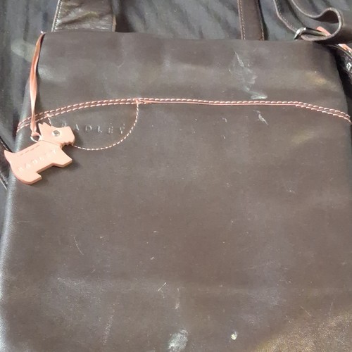 Radley brown leather crossbody - radley,