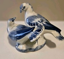 Ceramic Blue and White  Love