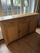 Large solid pine sideboard -