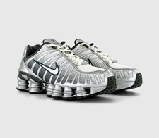 NIKE SHOX TL SILVER/ WHITE -