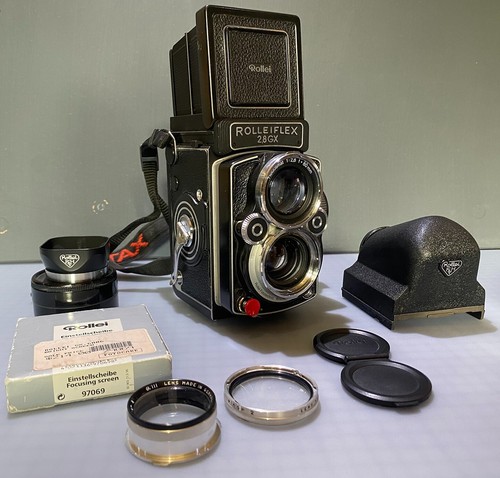 Rolleiflex film camera - rolleiflex,
