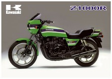 KAWASAKI Poster Z1000R KZ1000R