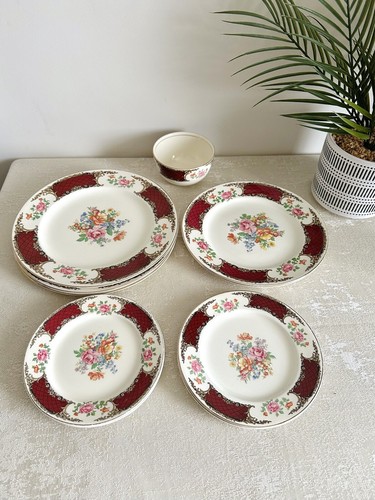Vintage morley ware plates and - vintage,