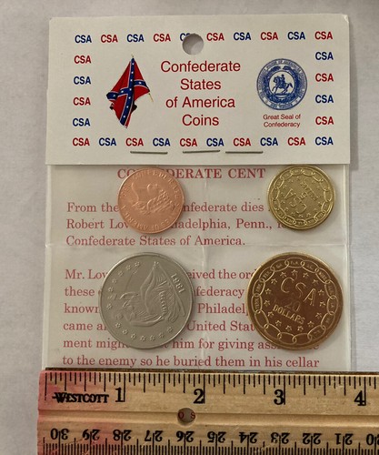 1861 coin civil war set - (4),