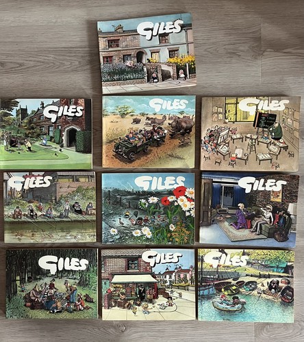 Giles cartoon annuals - 10,
