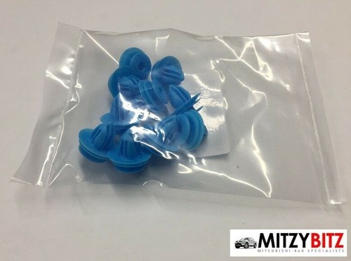 Blue trim clips wheel - blue,