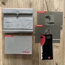 1995-2001 HONDA CIVIC OWNERS  HANDBOOK MANUAL PACK & WALLET 1995 Ref20298