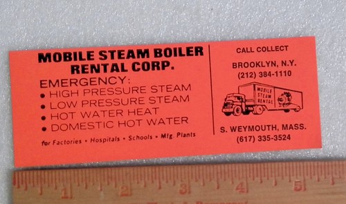 Mobile steam boiler rental - steam,