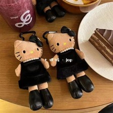 Hello Kitty Black Long-legged Pendant Decoration Doll Keychain Christmas Gifts