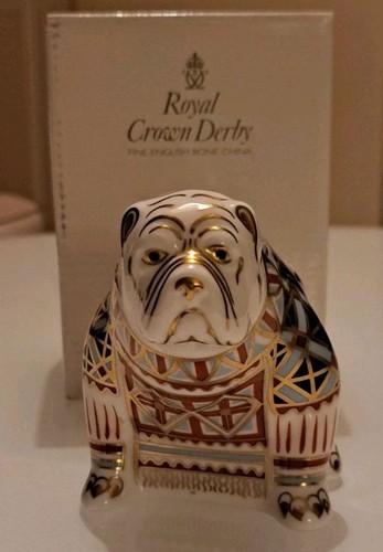 Royal crown derby - royal, dog