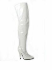 NEW WOMEN LADIES THIGH HIGH OVER THE KNEE HIGH HEEL STRETCH BOOTS SEXY LOOK