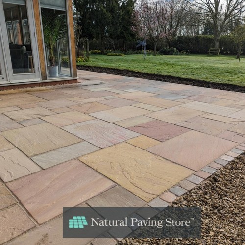 Paving slabs indian sandstone - paving,