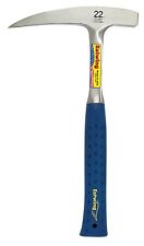 ESTWING E3-22P 22oz Forged Geological Vinyl Soft Grip Rock Pick Pointed Hammer
