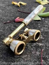 Vintage Brass Opera Glasses