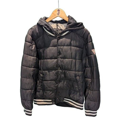 Guess nylon bomber puffer - nylon,