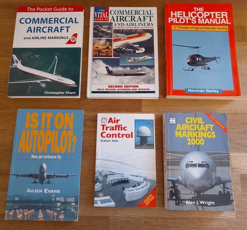 Book bundle x6 - book, aviation