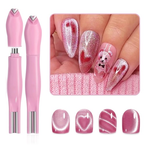 Portable heart cat eye magnet - portable,