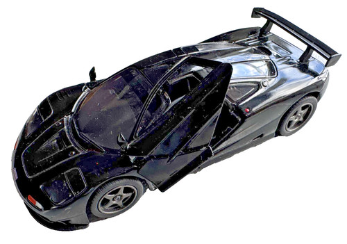 Mclaren gtr black - black, diecast