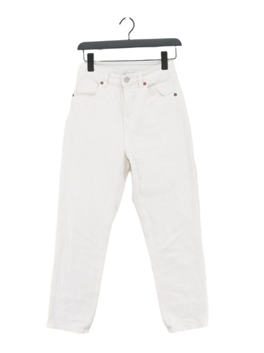 Zara women jeans 8 white - uk,