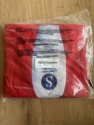 Supreme super cream tee - supreme,