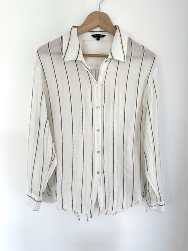 Massimo dutti silk - blend, ivory