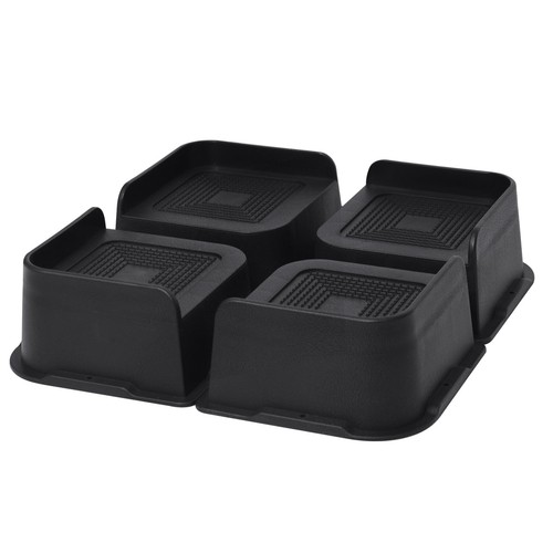 Bed risers inch heavy duty - risers, 3
