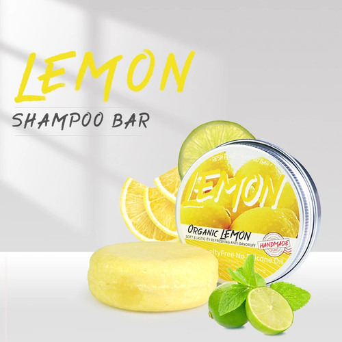 Lemon shampoo bar anti - lemon,