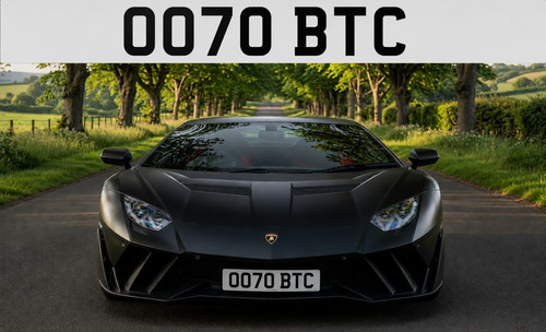 Private number plate james - plate,