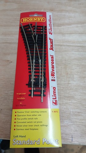 Hornby r8072 left hand - hornby,