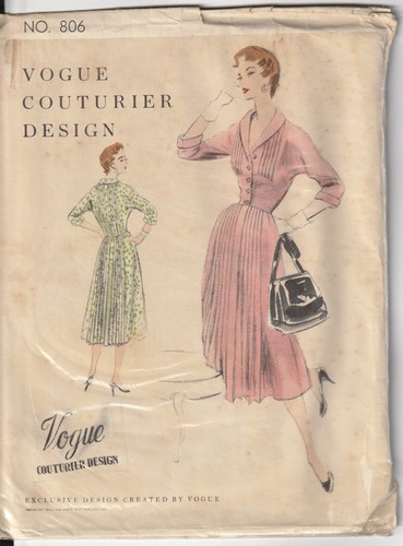 Rare 1954 vogue couturier - vogue,