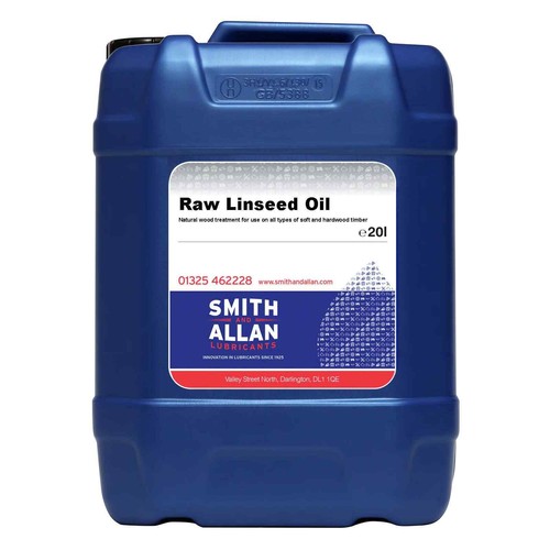 Raw linseed oil wood treatment - linseed,