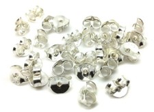 Sterling Silver Butterfly Earring Backs Scrolls Stop for Stud Posts 925 Ear Pins